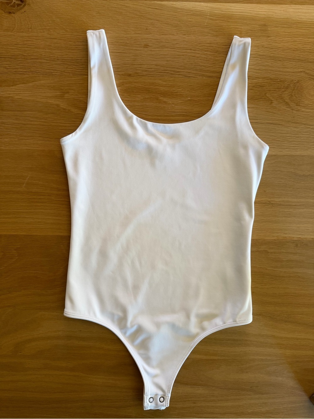 NWOT One-Piece Bodysuit - White, Size Small